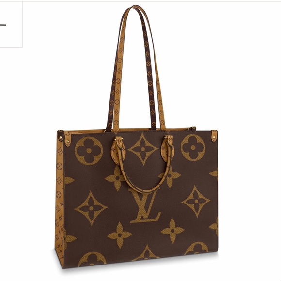 Louis Vuitton Handbags - Authentic NEW Louis Vuitton GIANT ONTHEGO reverse MM